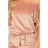 Kép 3/7 - Blush Velvet ejtett vállú sportos ruha