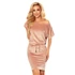 Kép 7/7 - Blush Velvet ejtett vállú sportos ruha